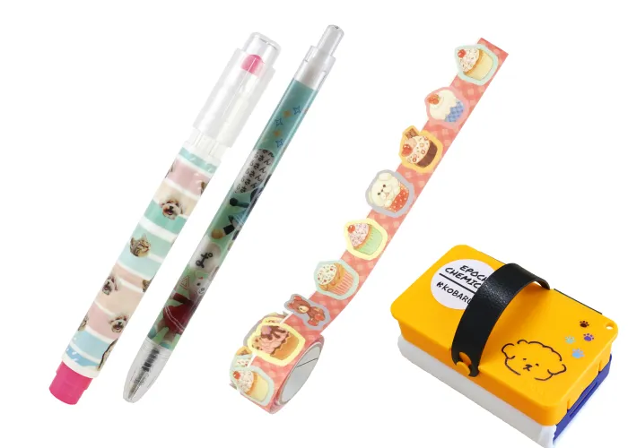 筆記具・文具雑貨の豊富なラインナップ